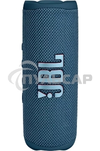 Портативная акустика JBL Flip 6 синий, Bluetooth 5.1, время воспроизведения 12 ч, емкость аккумулятора 4800 mAh, время заряда 2,5 ч, синий