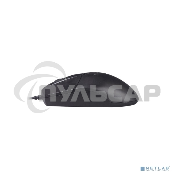 Мышь проводная A4Tech OP-720S черный, 1200 dpi, USB, кнопки - 3