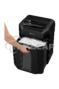 Шредер Fellowes AutoMax 80M FS-46215, минирезка, DIN P-4, 4х12 мм, автоподача 80 лст., 17 лтр., автореверс, уничт.: скобы, скрепки, пл. карты