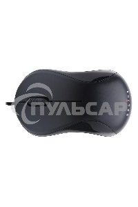 Мышь проводная Oklick 115S черный, 1200 dpi, USB, кнопки - 3