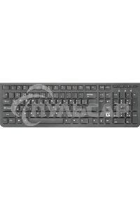 Клавиатура беспроводная Defender ULTRAMATE SM-535 RU USB, радиоканал, черный