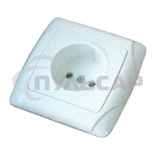 Розетка 1-м СП Маргарита 16А IP20 бел. Universal М0022