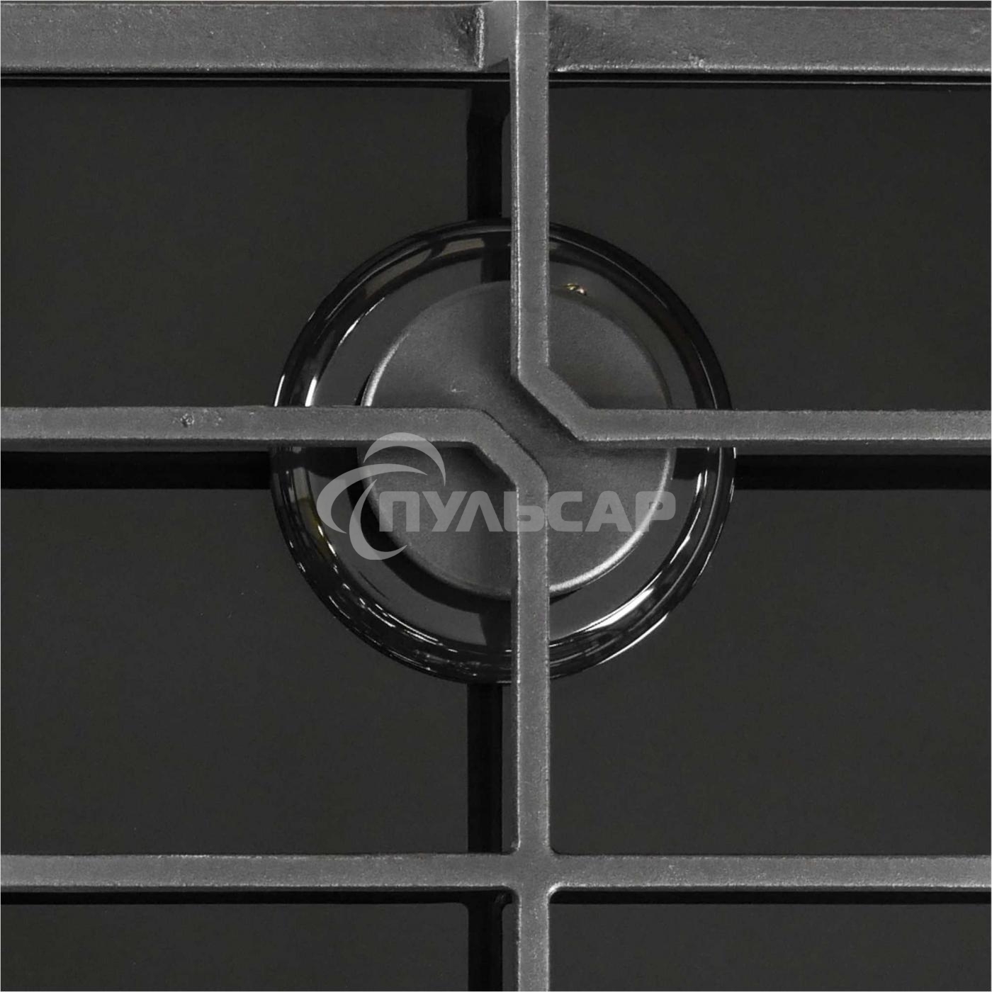 Газовая варочная панель LEX GVG 640-1 BLгазовая 1000-3500Вт 4конфорки газ контроль