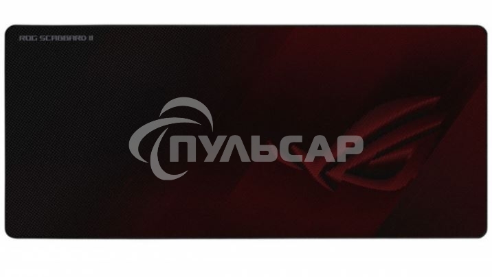 Игровой коврик для мыши ASUS ROG Scabbard II (900 x 400 x 3 мм, резина, тканый материал, cиликон, 90MP00S0-B0UA00)