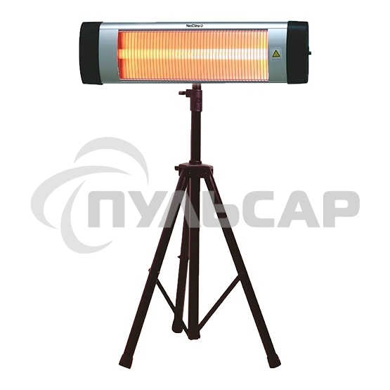 Инфракрасный обогреватель Neoclima SHAFT-2.0 черный, кварцевый, 2000 Вт, 20 м2