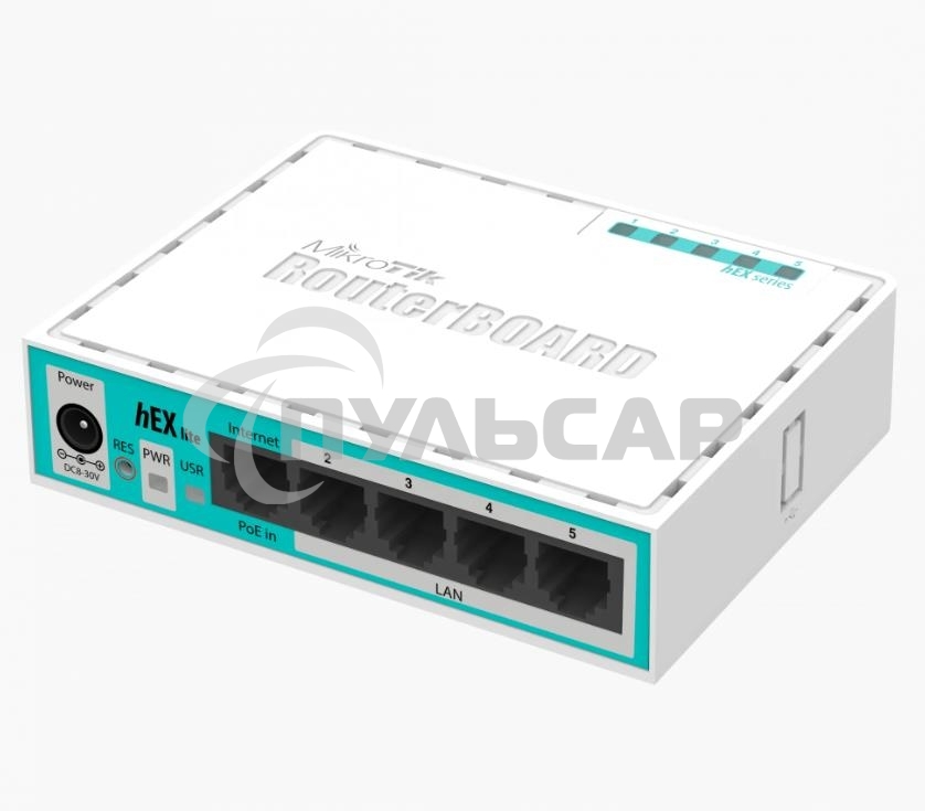 Маршрутизатор MikroTik RB750r2 hEX lite 5x10/100 Mbps