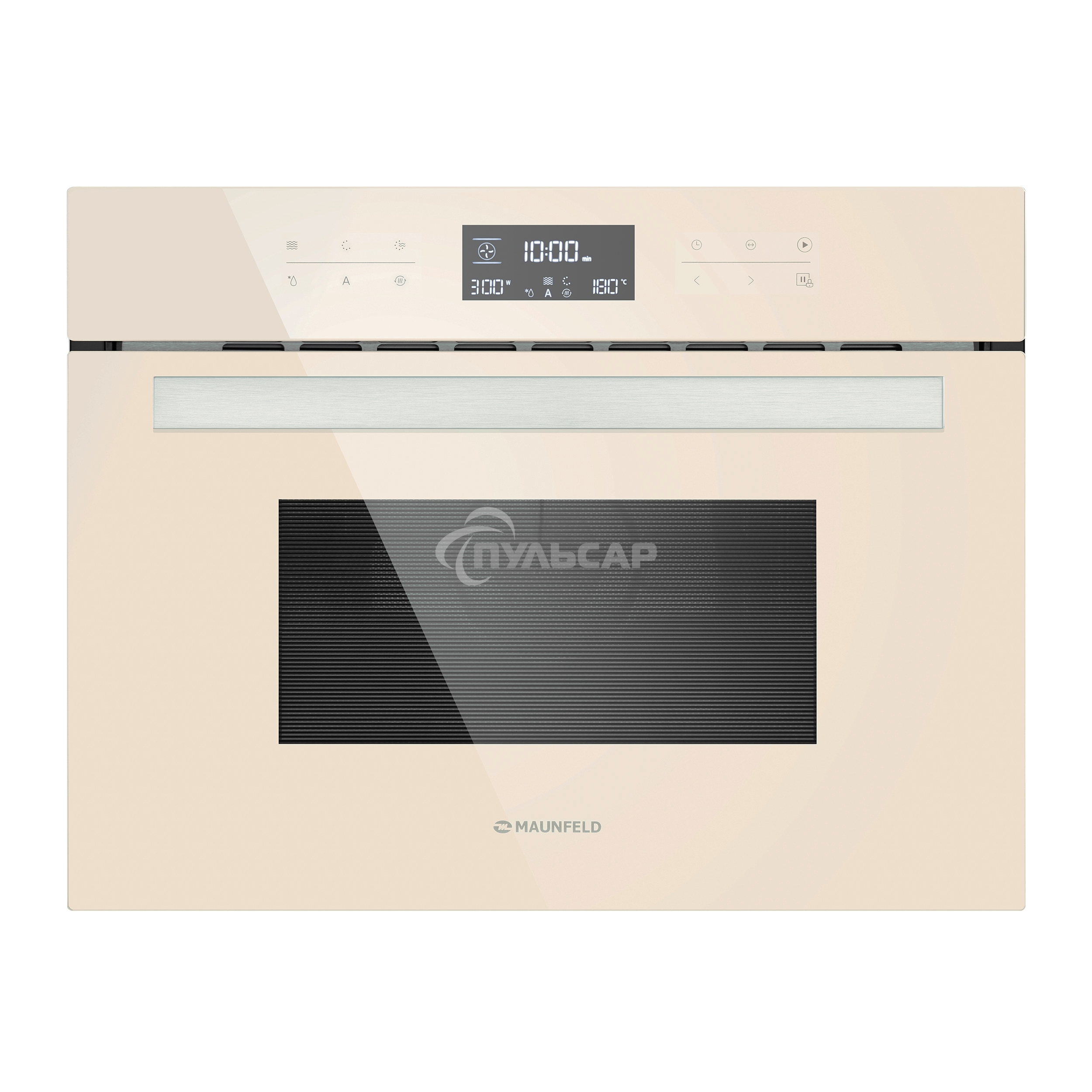 Шкаф духовой электрический с функцией СВЧ Maunfeld MCMO.44.9GBG, встраиваемый