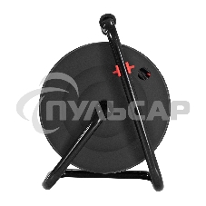 Удлинитель на катушке ExeGate industrial ECS-10-3-25 (4 евророзетки с заземлением, IP20, 25м, защита от детей, защита от перегрузки, 3х1,0мм2, 10А/2.3кВт)