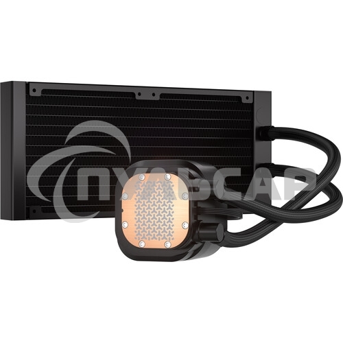 Система жидкостного охлаждения Corsair NAUTILUS 240 ARGB (240мм, черный, ARGB/ Fans: 2x120мм, 74.37CFM, 34dBA, 2100RPM/ S: 1851, 1700, AM5, AM4)
