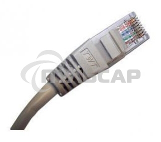 Патч-корд Lanmaster UTP TWT-45-45-0.5/6-GY вилка RJ-45-вилка RJ-45 кат.6 0.5м серый ПВХ