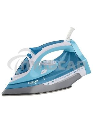 Утюг Delta LUX DL-712 белый с серо-голубым