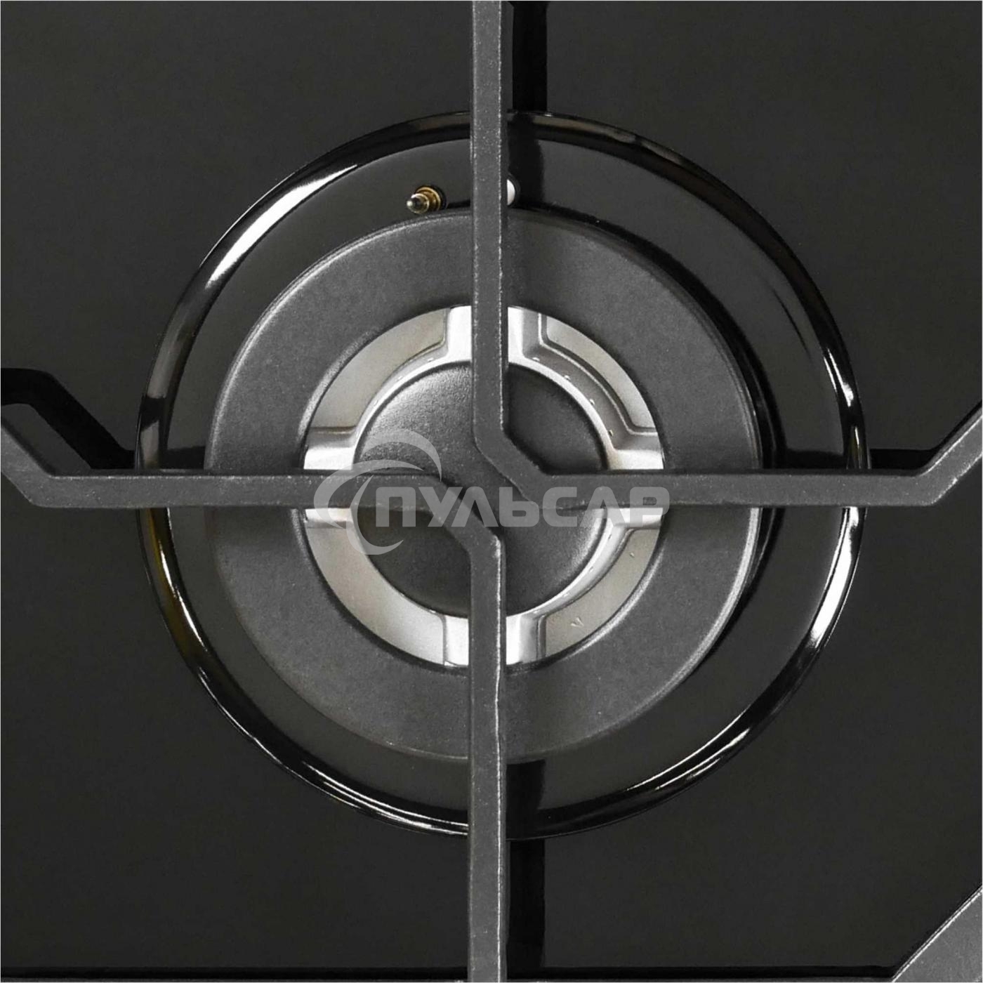 Газовая варочная панель LEX GVG 640-1 BLгазовая 1000-3500Вт 4конфорки газ контроль