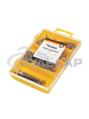 Набор саморезов для ДСП 76 шт.