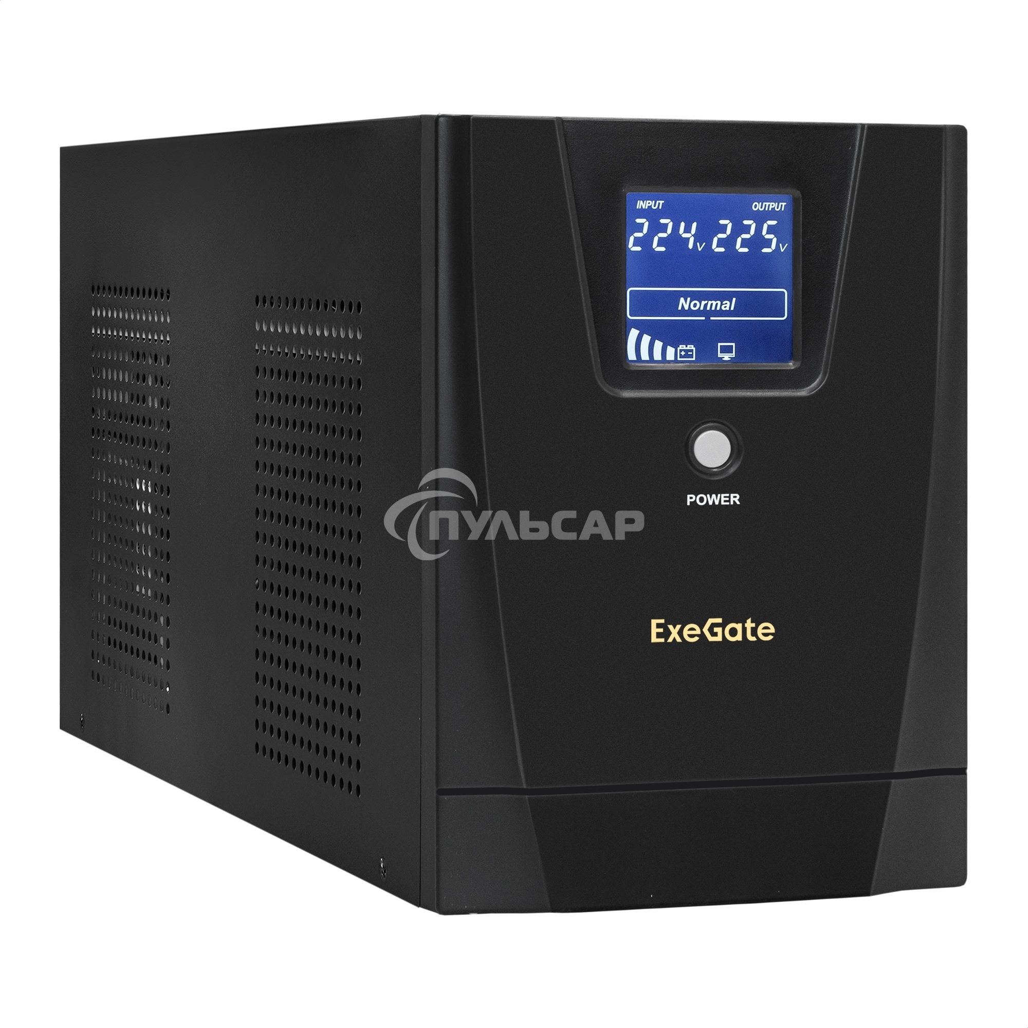 Источник бесперебойного питания ExeGate EX292637RUS SpecialPro Smart LLB-3000.LCD.AVR.2SH.4C13.RJ.USB 3000VA/1800W, LCD, AVR,2*Schuko+4*C13,RJ45/11,USB, металлический корпус, черный