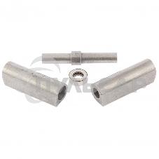 Петля каплевидная 20 х 140 мм с подшипником и регулировкой Сибртех