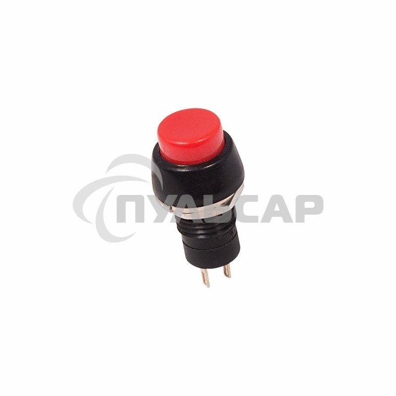 Выключатель-кнопка Rexant 250V 1А (2с) ON-OFF красная Micro