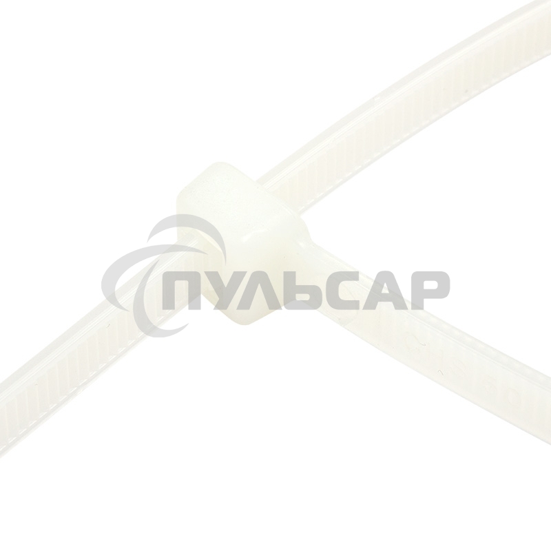 Хомут-стяжка кабельная нейлоновая Rexant 500 x4,8 мм, белая, упаковка 100 шт.