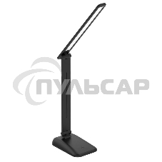 Светильник настольный UF-732 С02 LED 7Вт 3 ур. ярк. черный Ultraflash 14182