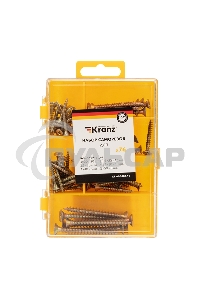 Набор саморезов для ДСП 76 шт.