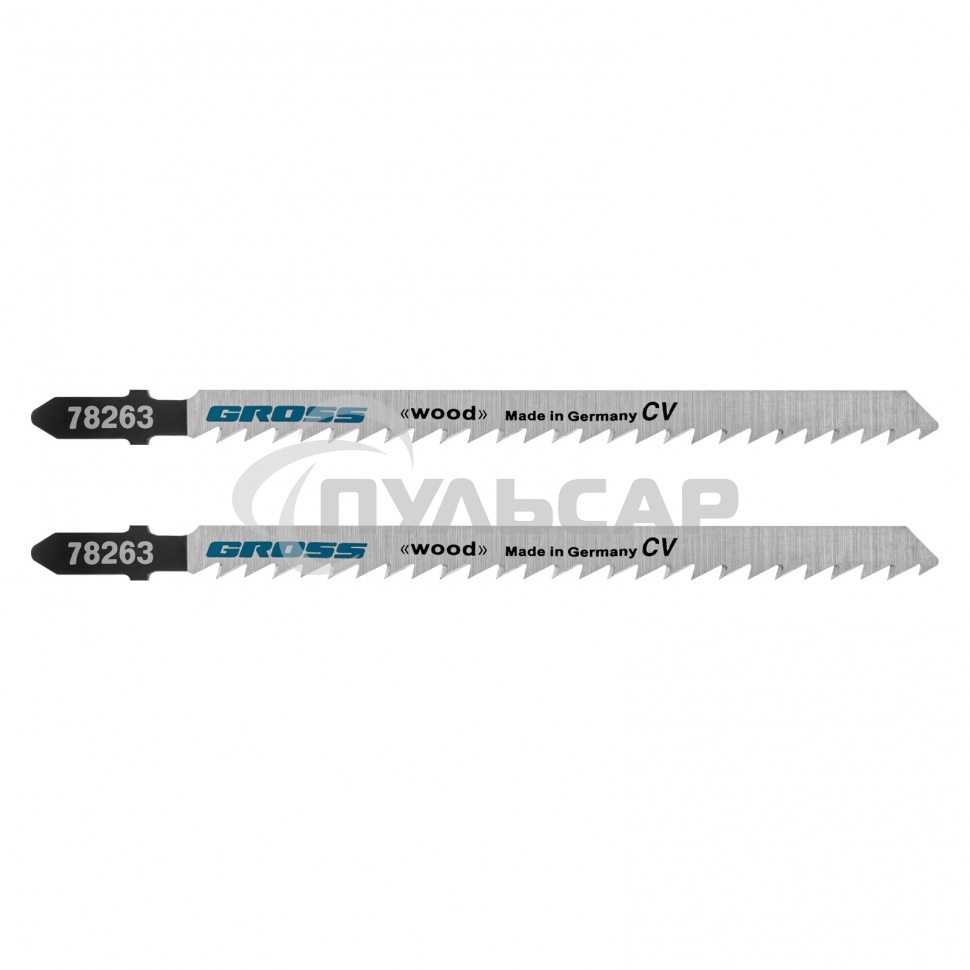 Полотна для электролобзика по дереву, 2 шт. ( 3103L - T301DL ) Gross