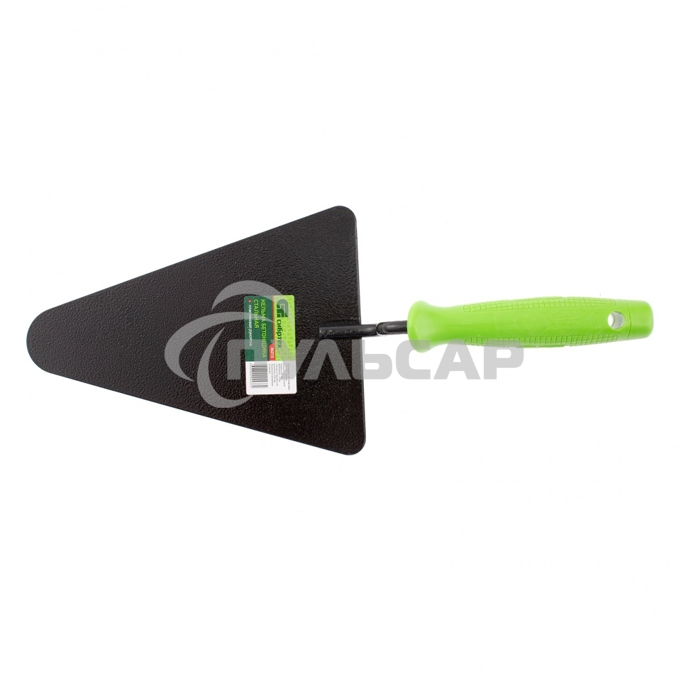 Кельма СИБРТЕХ бетонщика, стальная, пластиковая ручка СИБРТЕХ/ Россия 86213