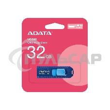 Флешка USB ADATA UC300 (ACHO-UC300-32G-RNB/BU), 32 Gb, Type-C USB 3.2 Gen1, R/W 100/30, синий/голубой