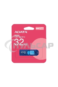 Флешка USB ADATA UC300 (ACHO-UC300-32G-RNB/BU), 32 Gb, Type-C USB 3.2 Gen1, R/W 100/30, синий/голубой