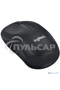 Мышь беспроводная Logitech B220 Silent черный, 1000 dpi, радиоканал, USB, кнопки - 3
