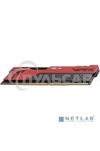 Оперативная память Patriot Viper Elite II, DDR4, 16Gb (1x16 Gb), 3200 MHz, CL18, DIMM, радиатор, красный, черный
