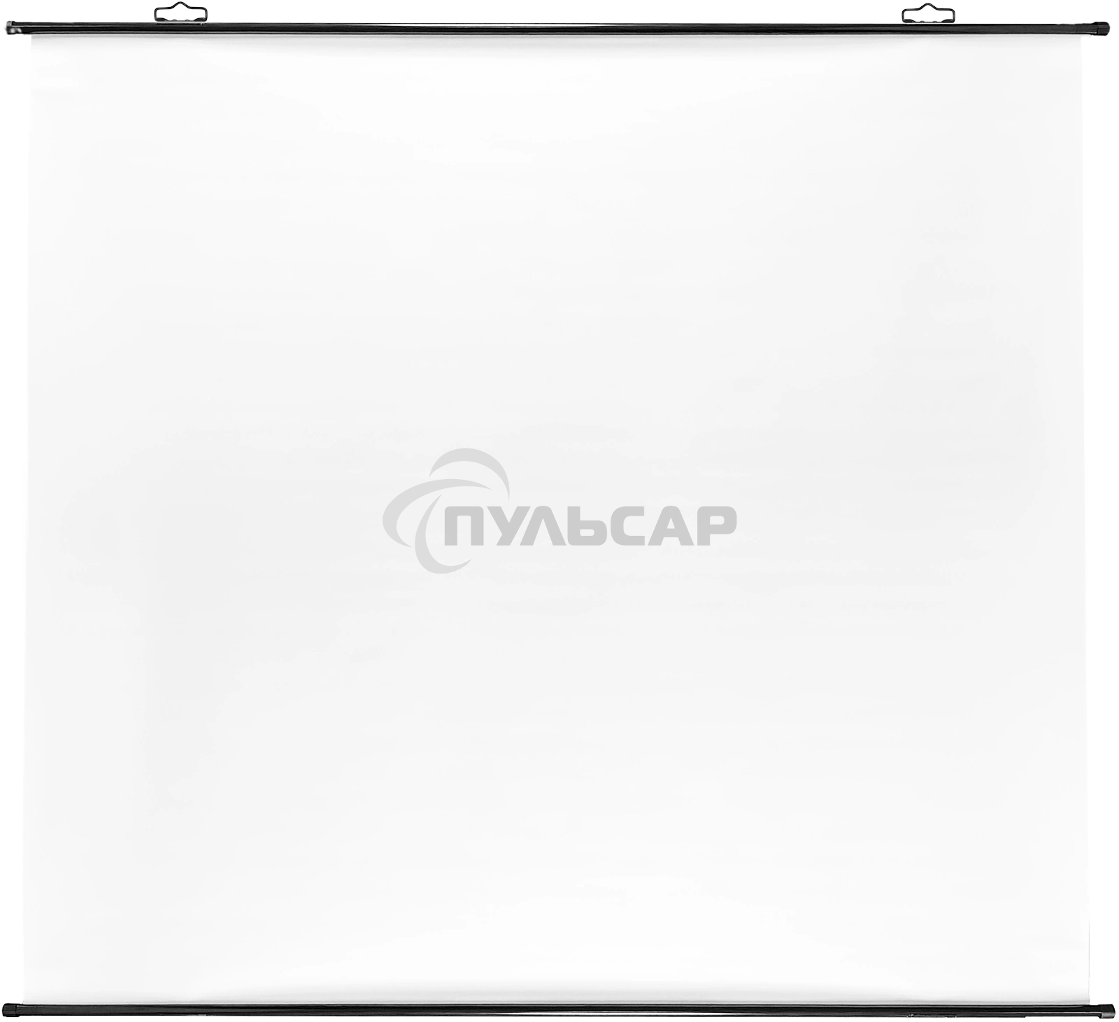 Экран Cactus 180x180см Map type CS-PSRM-180x180-BK 1:1 настенно-потолочный рулонный черный