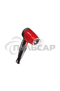 Фен Centek CT-2230 RBL красный/черный 1200Вт, 2 скорости и температуры нагрева, складная ручка
