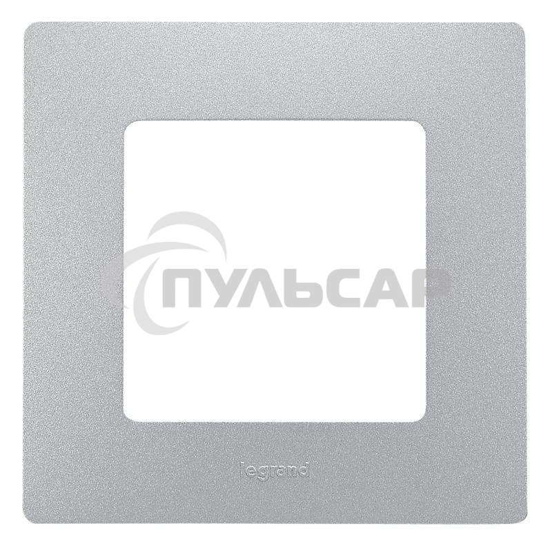 Рамка 1пост, алюм. ETIKA 