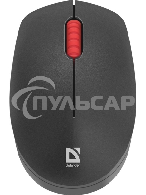 Мышь беспроводная Defender Tiana MB-055 черный, 1000 dpi, радиоканал, USB, кнопки - 3