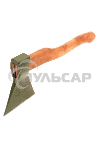 Топор кованный, в сборе, 1400/1750 г, деревянное топорище, 500 мм, Б4 Сибртех
