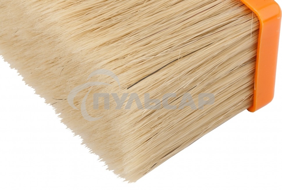Кисть плоская Matrix для фасадных работ, 140х50 мм, натуральная щетина, пластиковая рукоятка 83398