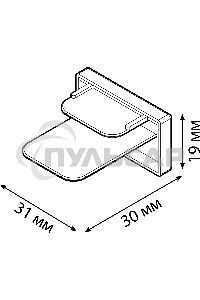 Заглушка Gauss TR116 белый