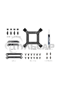 Система охлаждения PCCooler DA360 Pro ARGB Digital BK (300W, 360мм, LED temp., Black, ARGB/ Fans: 3x120мм, 75.8CFM, 33.7dBA, 2200RPM/ Pump height 57мм, 28dBA, 3000RPM, Rad thickness 27мм/ S: 1851, 1700, 1200, 20XX, 115X, AM5, AM4)
