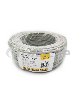 Кабель Cablexpert UPC-5051E-SOL/50, UTP indoor 4x2x0.51, CCA, кат.5е, однож., 50м, серый