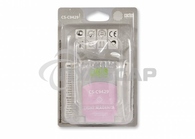 Картридж струйный Cactus CS-C9429 светло-пурпурный для №85 HP DJ 30/130 (72ml)