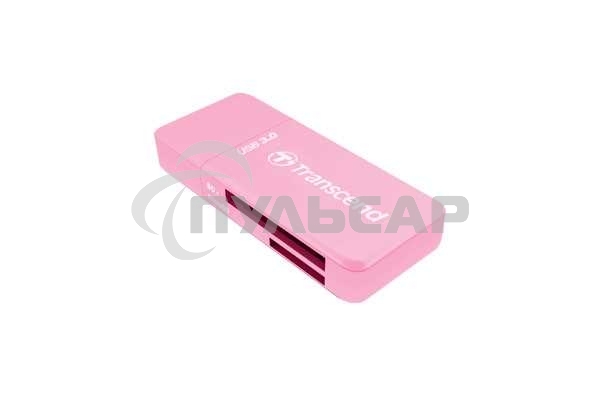 Считыватель карты памяти Transcend All in1 Multi Card Reader, Pink