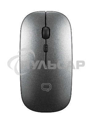 Комплект клавиатура + мышь Qumo Paragon Silver + белый K15/M21, беспроводной 2.4G, клавиатура + мышь, 400 mA