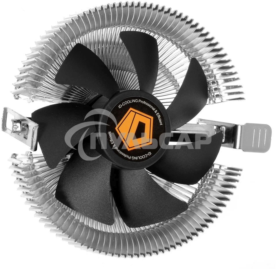 Кулер Cooler ID-Cooling DK-01 черный/серебристый 92мм алюминий 2500rpm 29db 95W 52мм
