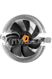 Кулер Cooler ID-Cooling DK-01 черный/серебристый 92мм алюминий 2500rpm 29db 95W 52мм