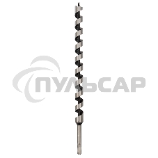 Сверло винтовое по дереву 25х460 мм (шестигранный хвостовик) Kranz