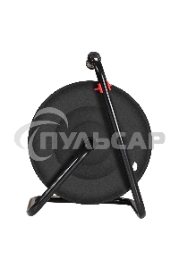 Удлинитель на катушке ExeGate industrial ECS-10-3-50 (4 евророзетки с заземлением, IP20, 50м, защита от детей, защита от перегрузки, 3х1,0мм2, 10А/2.3кВт)