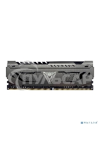 Оперативная память Patriot Viper Steel, DDR4, 8Gb, 3200MHz, CL16, DIMM, с радиатором, черный