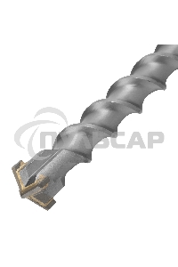 Бур по бетону Matrix, 45 х 1000 мм, SDS MAX c крестовой пластиной