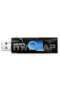 Флешка USB ADATA UV320 (AUV320-128G-RBKBL), 128 Gb, USB 3.2, R/W 100/30, черный/голубой