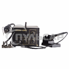 Паяльная станция Rexant, 2 в 1: паяльник+термофен, 150-480 °С