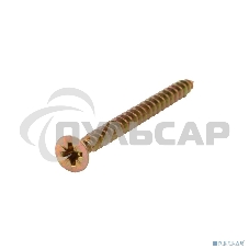 Саморез универсальный KRANZ 4х50, желтый цинк, короб (200 шт./уп.)